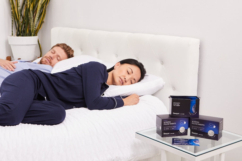 Sleepy's Scented Pillow Inserts SleepScore Premium Bundle